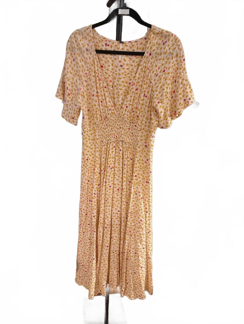 #FP004 NWOT Free People an Full Bloom Maxi Dress, Size M